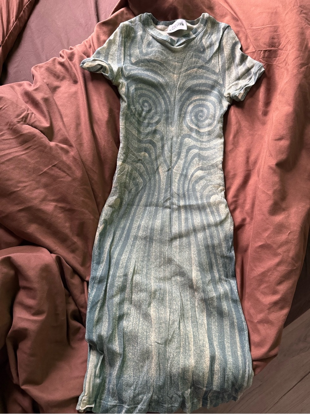 Jean Paul Gaultier The Short Spirale Minidress - Picture 2 of 4